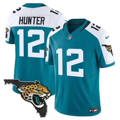 Men's Jacksonville Jaguars Florida Patch Vapor Jersey - All Stitched