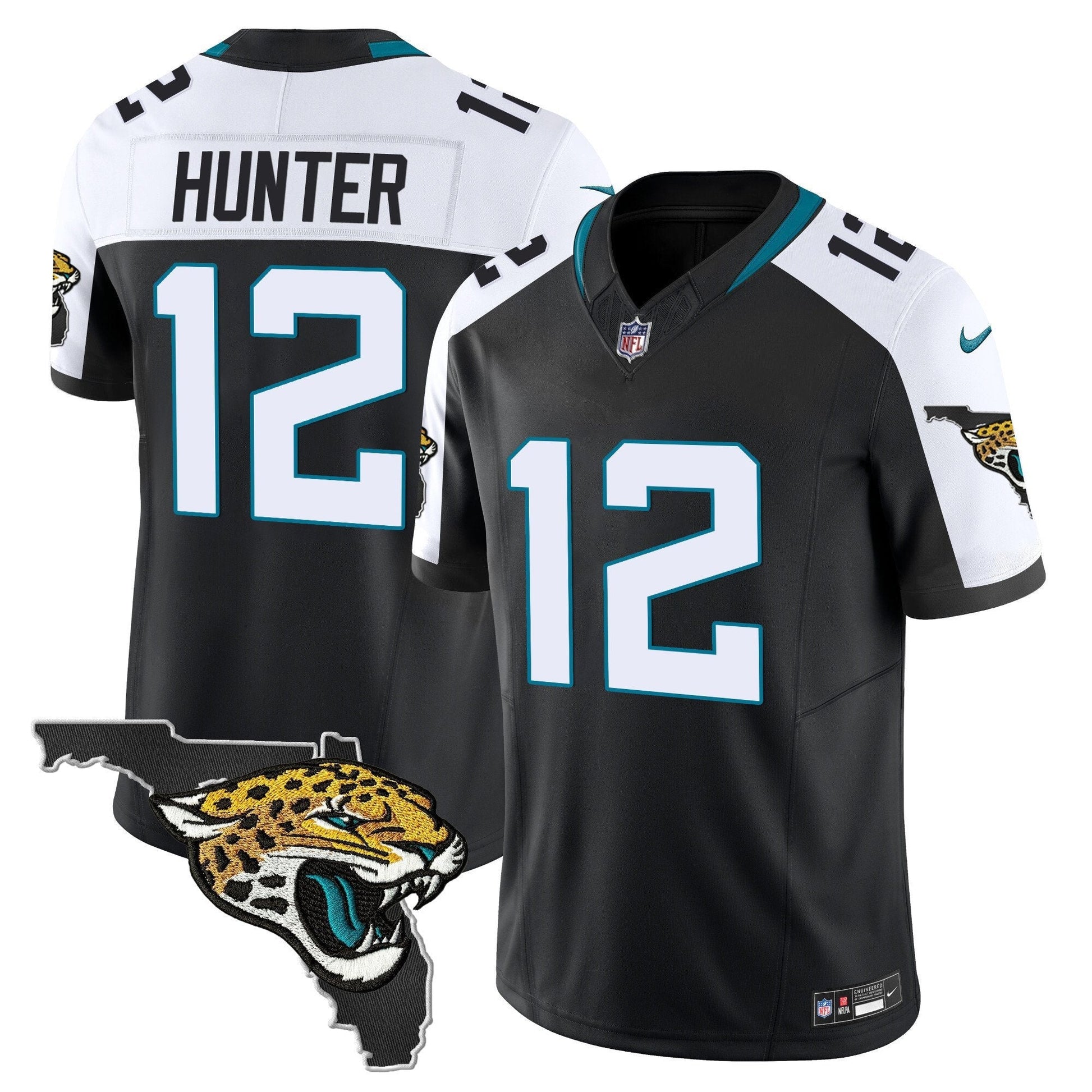 Men's Jacksonville Jaguars Florida Patch Vapor Jersey - All Stitched