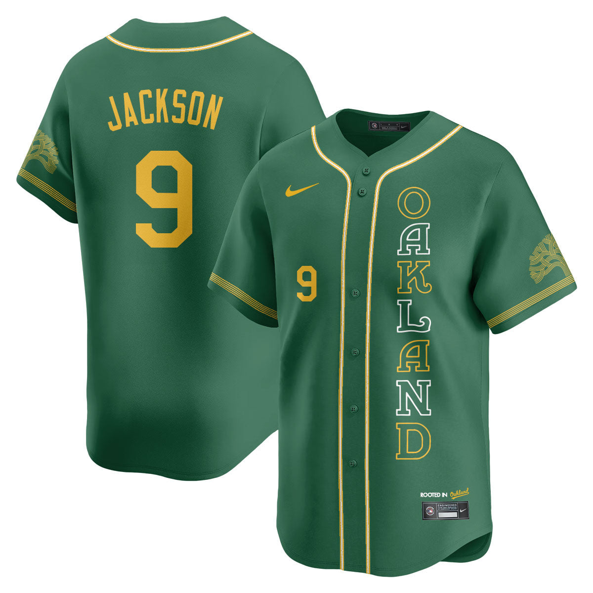 Men's Oakland Athletics City Connect Concept Jersey - All Stitched