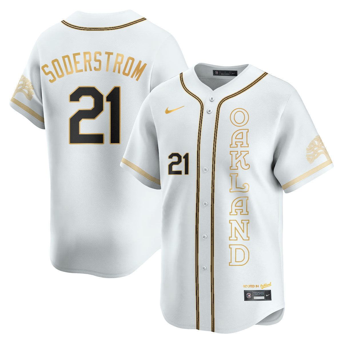Men's Oakland Athletics City Connect Concept Jersey - All Stitched