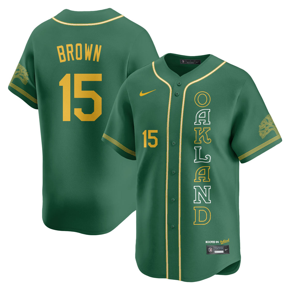 Men's Oakland Athletics City Connect Concept Jersey - All Stitched