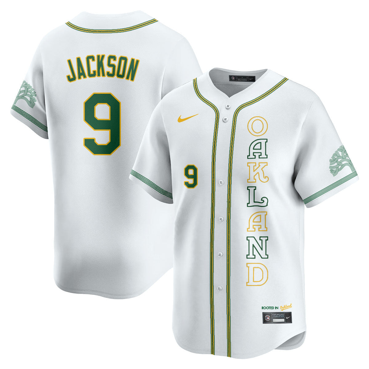 Men's Oakland Athletics City Connect Concept Jersey - All Stitched