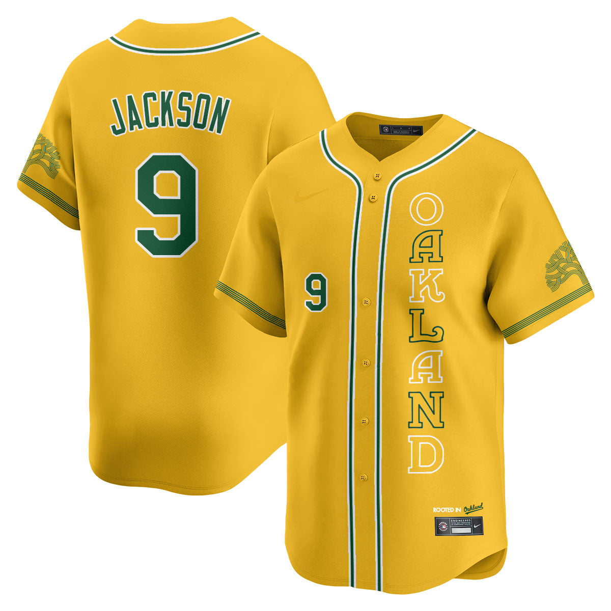 Men's Oakland Athletics City Connect Concept Jersey - All Stitched