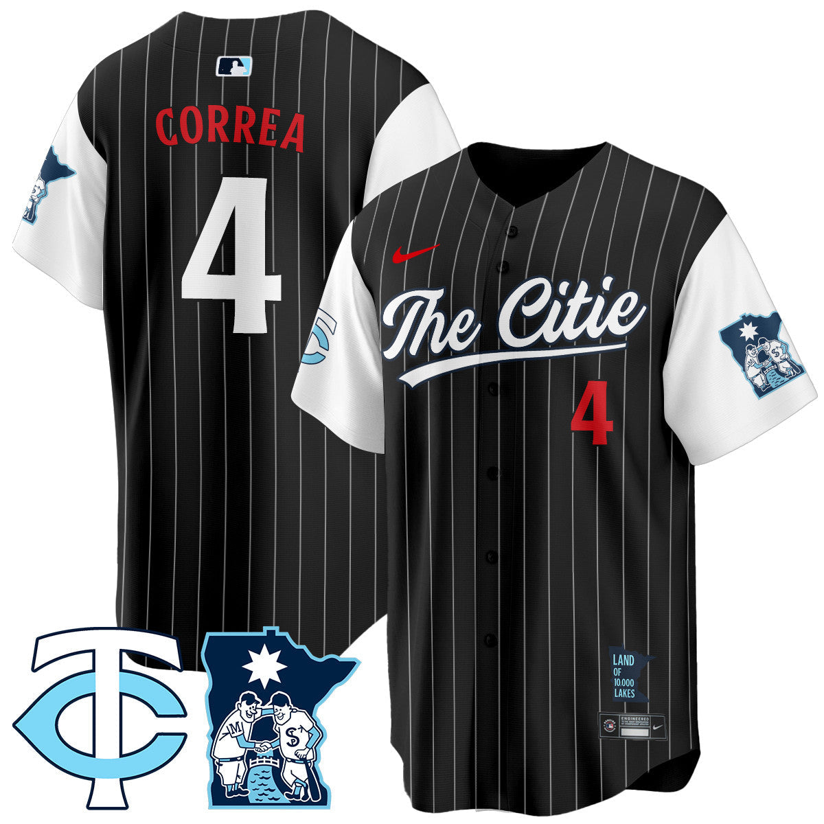 Men's Minnesota Twins City Connect Concept Jersey - All Stitched