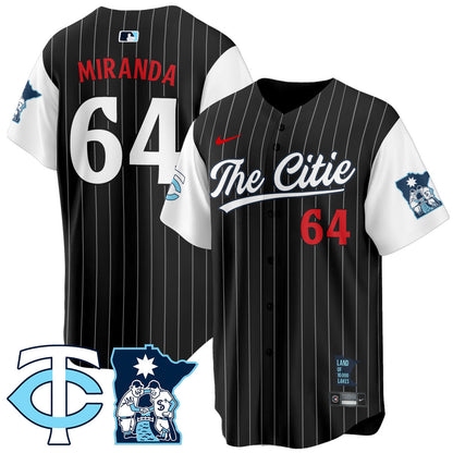 Men's Minnesota Twins City Connect Concept Jersey - All Stitched