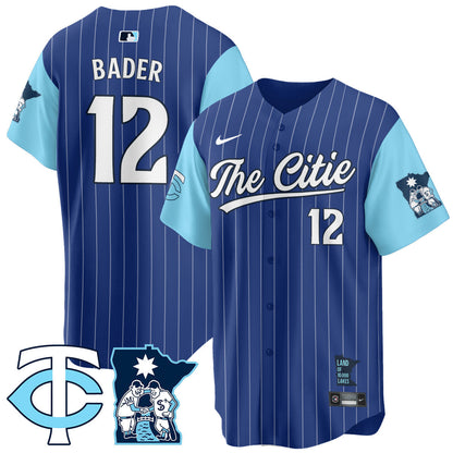 Men's Minnesota Twins City Connect Concept Jersey - All Stitched