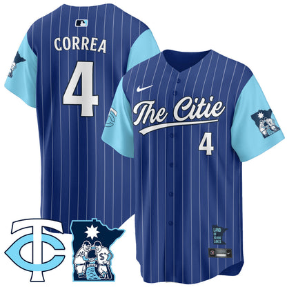 Men's Minnesota Twins City Connect Concept Jersey - All Stitched