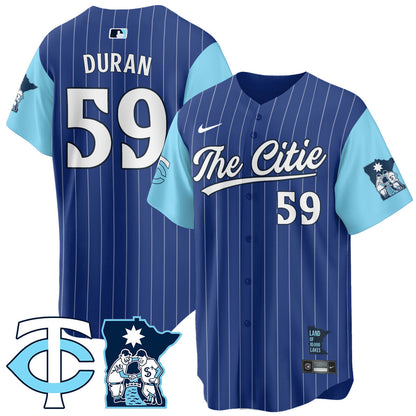 Men's Minnesota Twins City Connect Concept Jersey - All Stitched