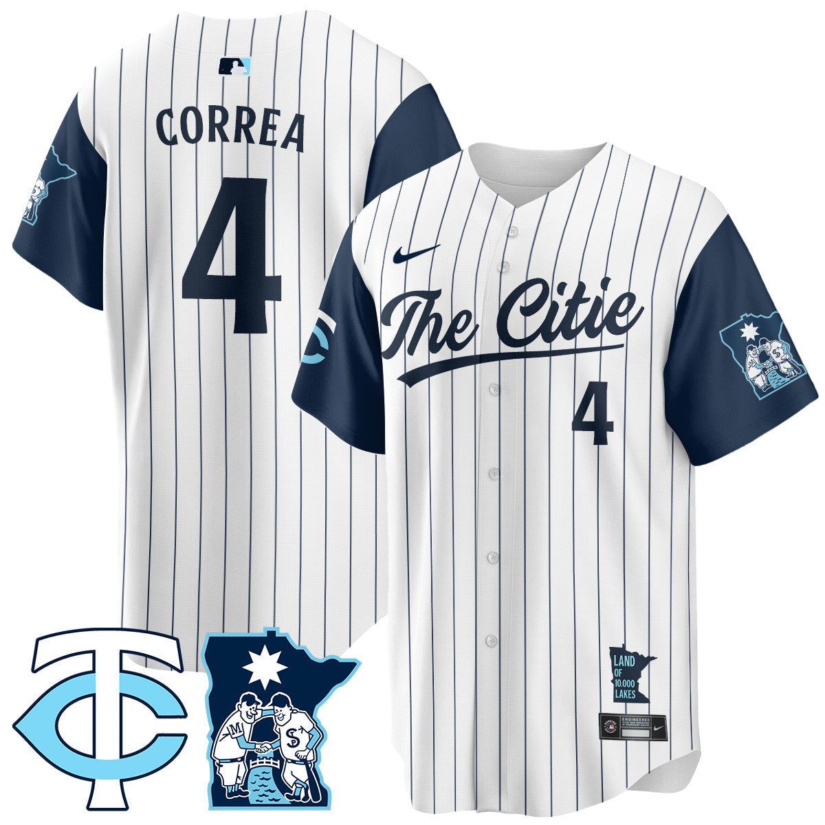 Men's Minnesota Twins City Connect Concept Jersey - All Stitched