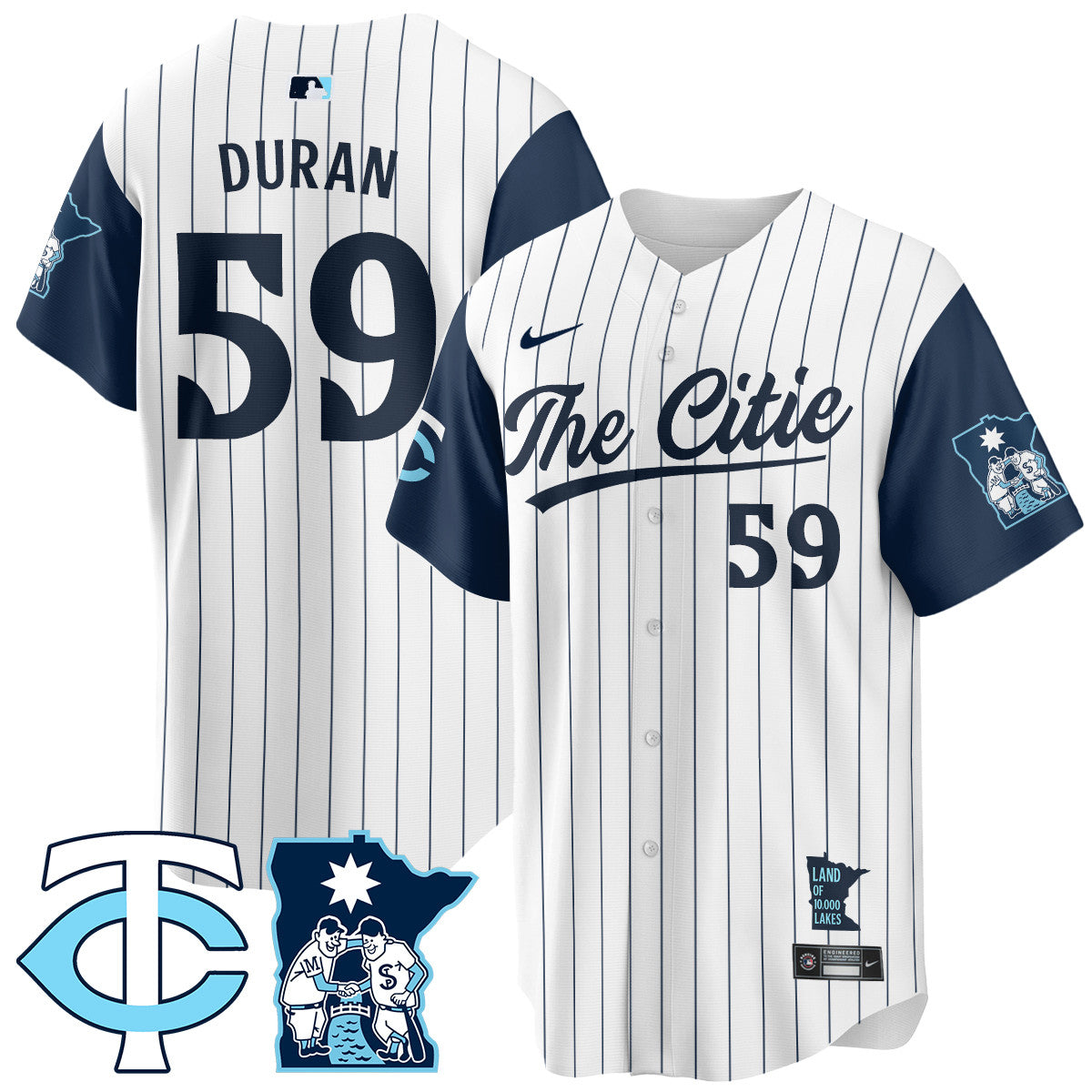 Men's Minnesota Twins City Connect Concept Jersey - All Stitched