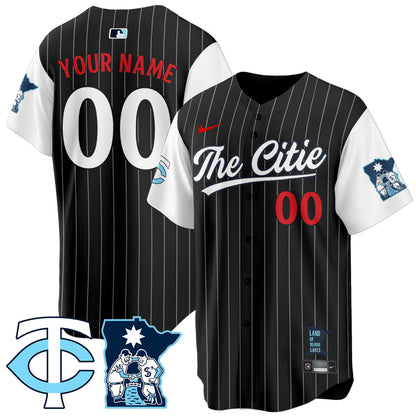 Custom Name/Gender Minnesota Twins City Connect Concept Jersey - All Stitched