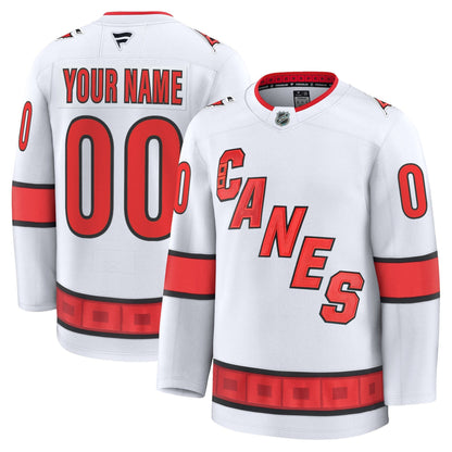 Carolina Hurricanes 2025 - 26 Premium Custom Jersey - All Stitched