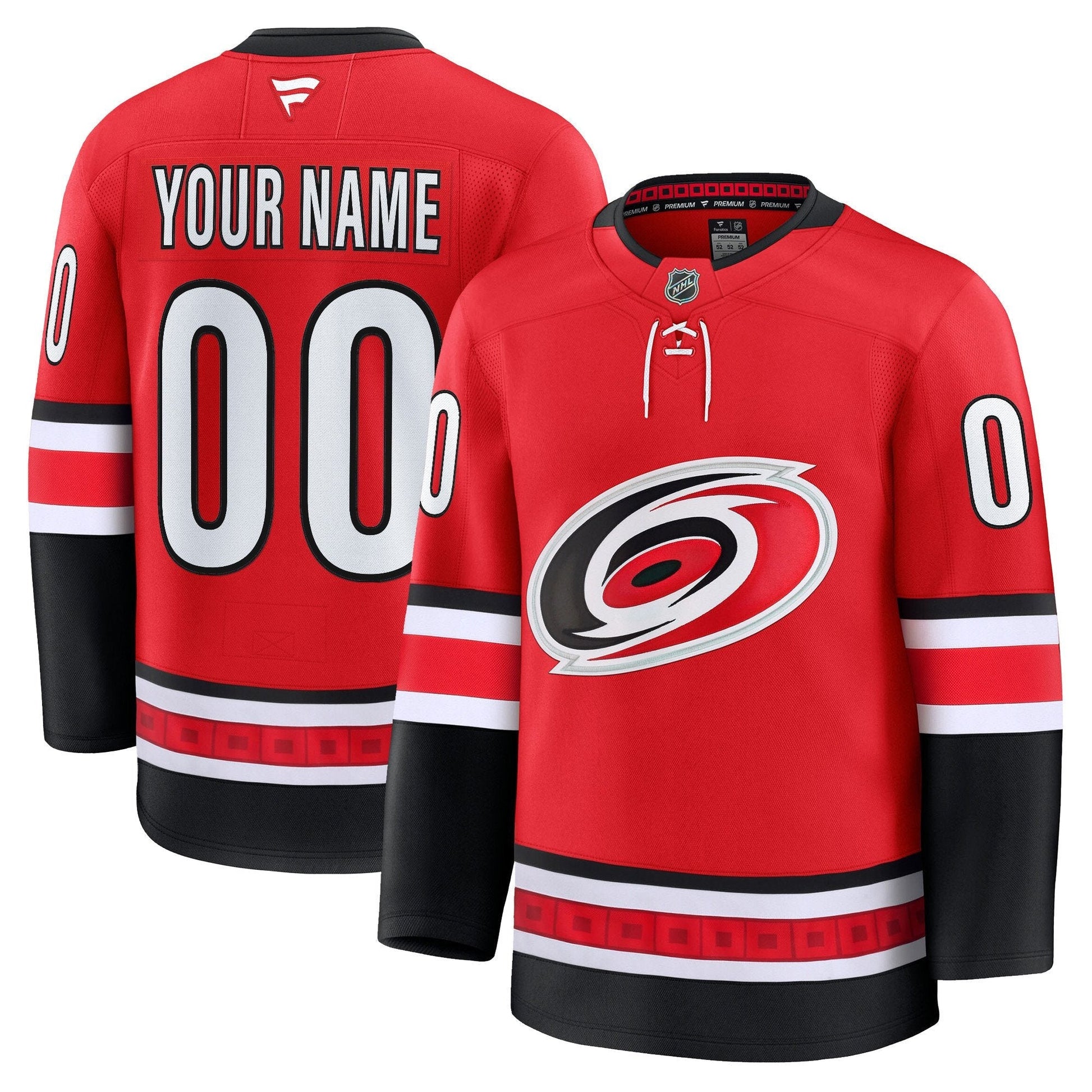 Carolina Hurricanes 2025 - 26 Premium Custom Jersey - All Stitched