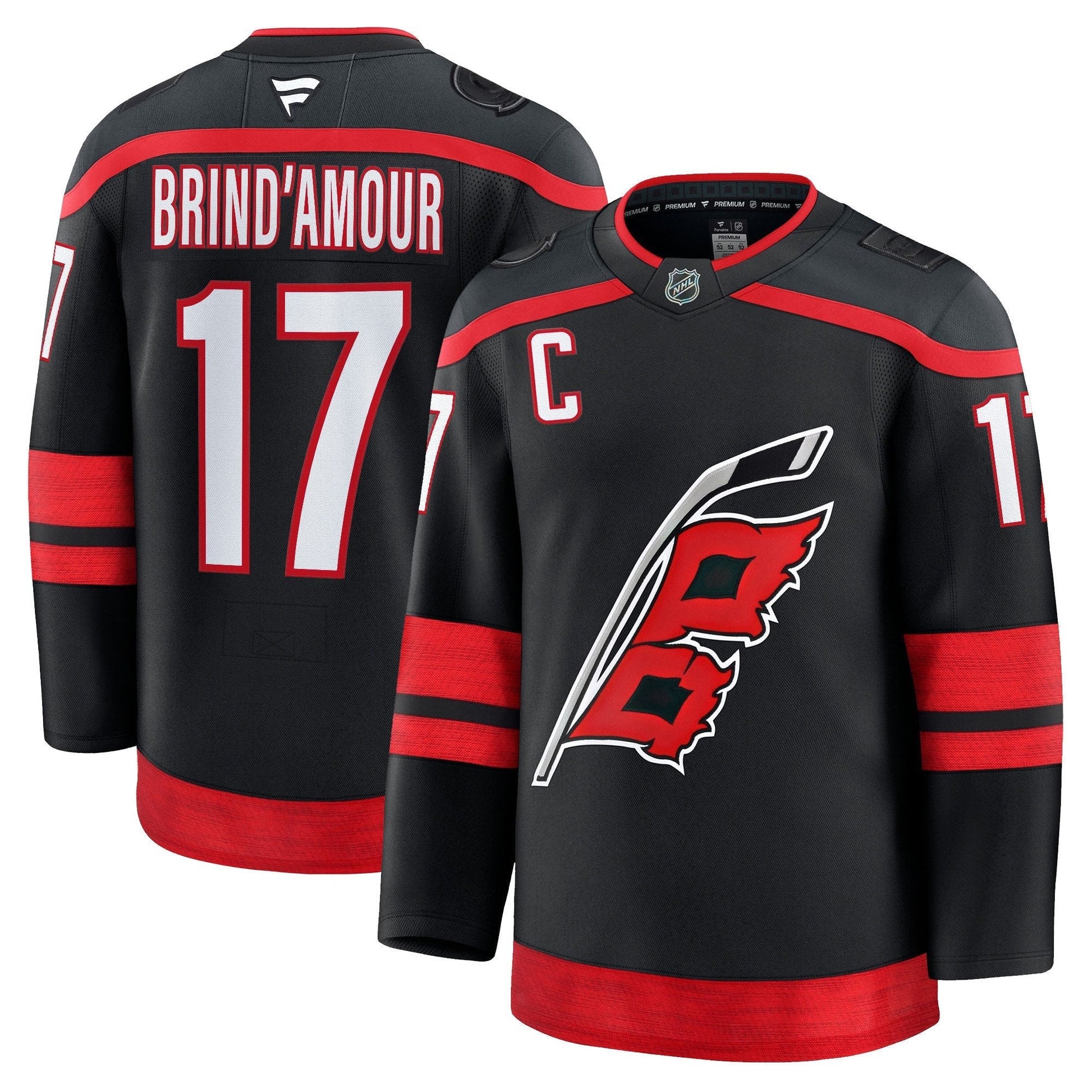 Men's Carolina Hurricanes 2025 - 26 Premium Jersey - All Stitched