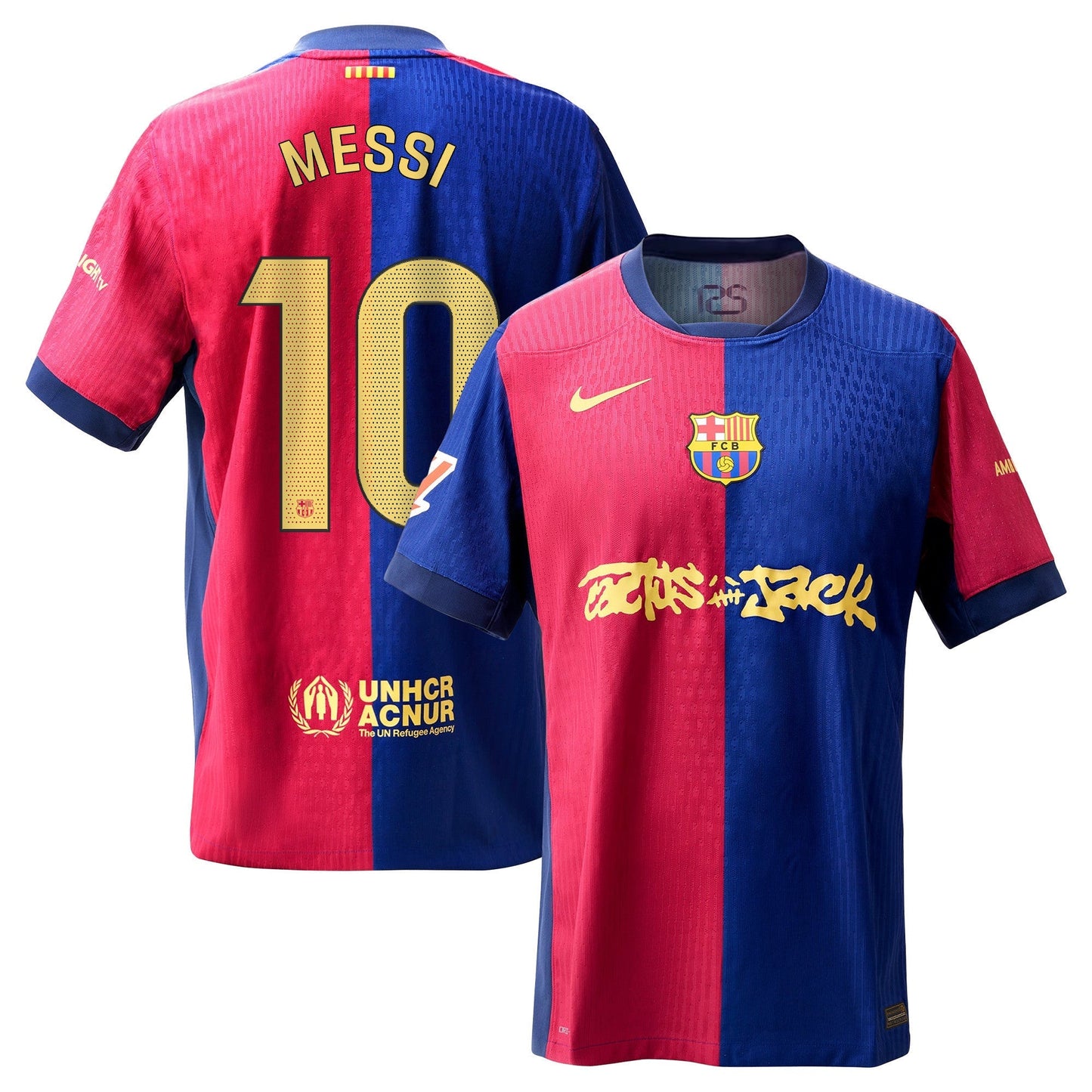 Men's FC Barcelona x Travis Scott Edition 2024/25 Limited Jersey