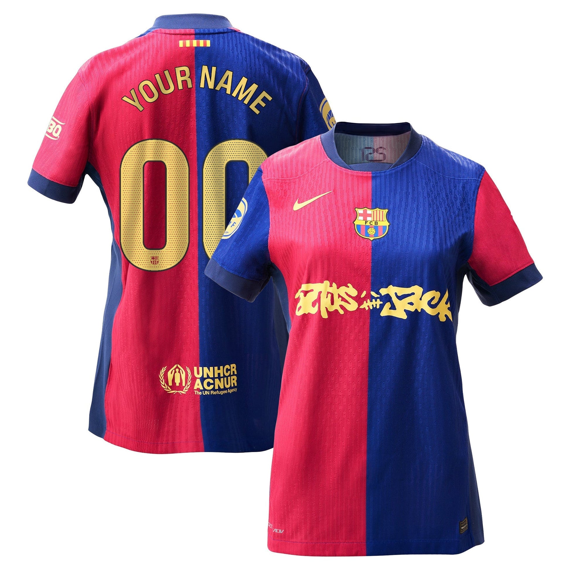 FC Barcelona x Travis Scott Edition 2024/25 Limited Custom Jersey