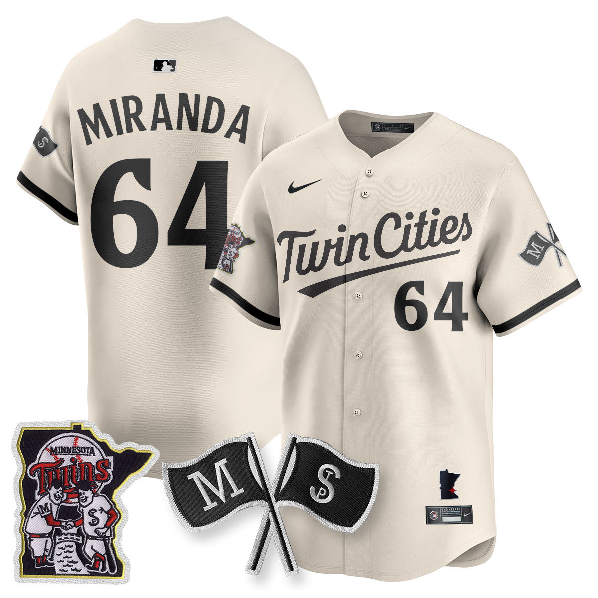 Men's Minnesota Twins Alternate Limited Jersey - All Stitched