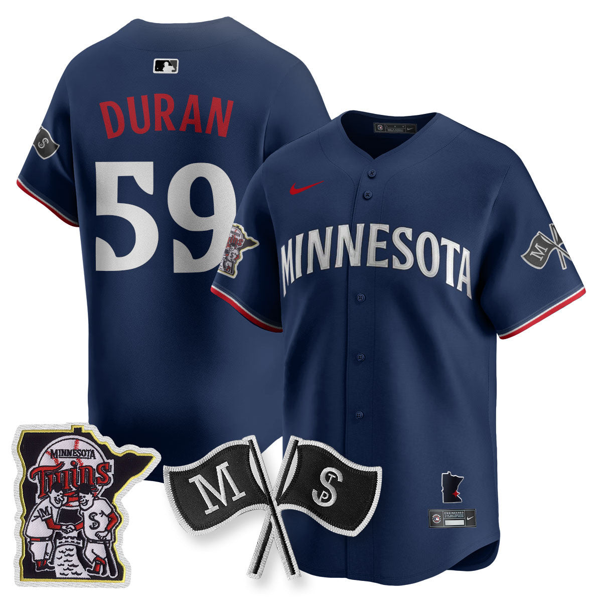 Men's Minnesota Twins Alternate Limited Jersey - All Stitched