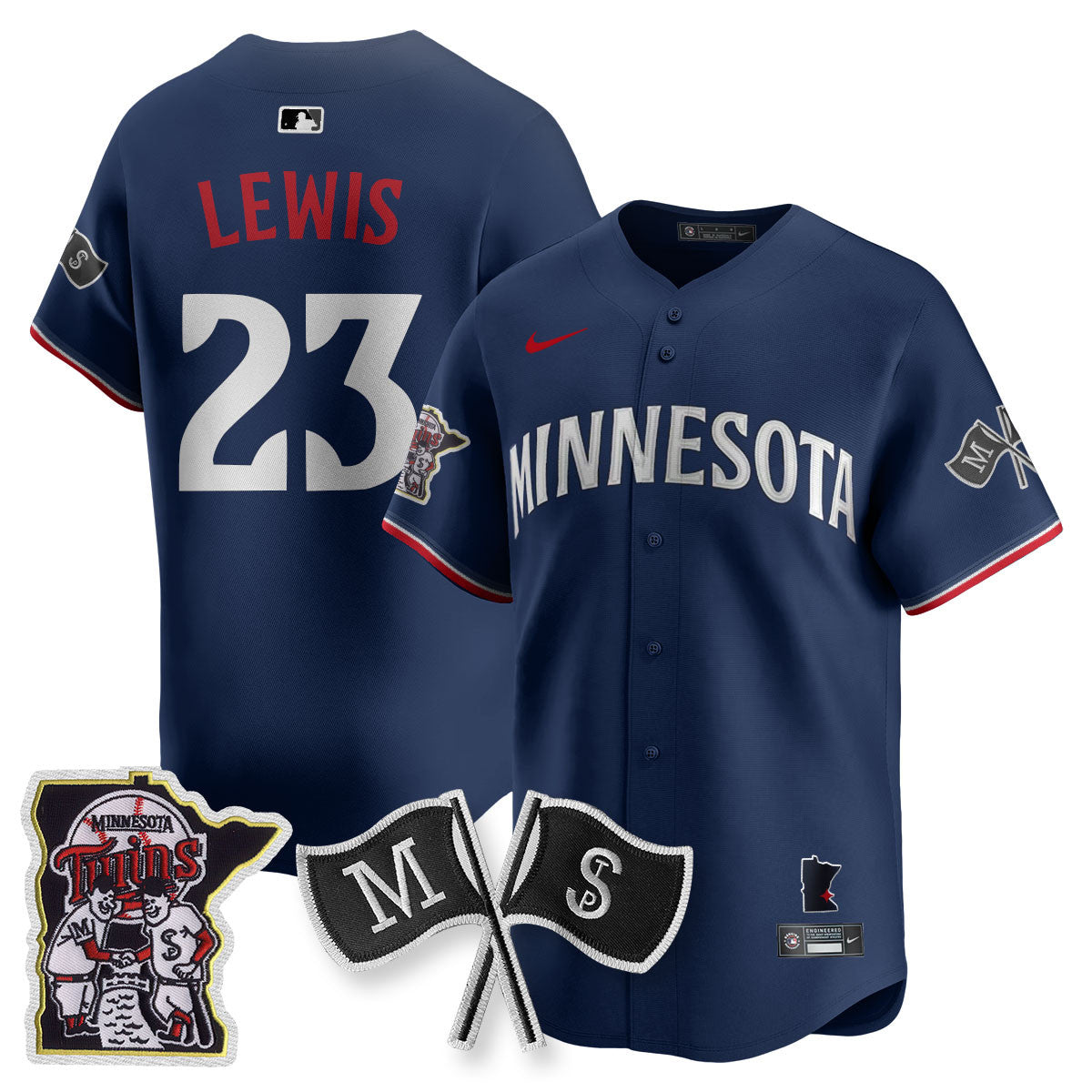 Men's Minnesota Twins Alternate Limited Jersey - All Stitched