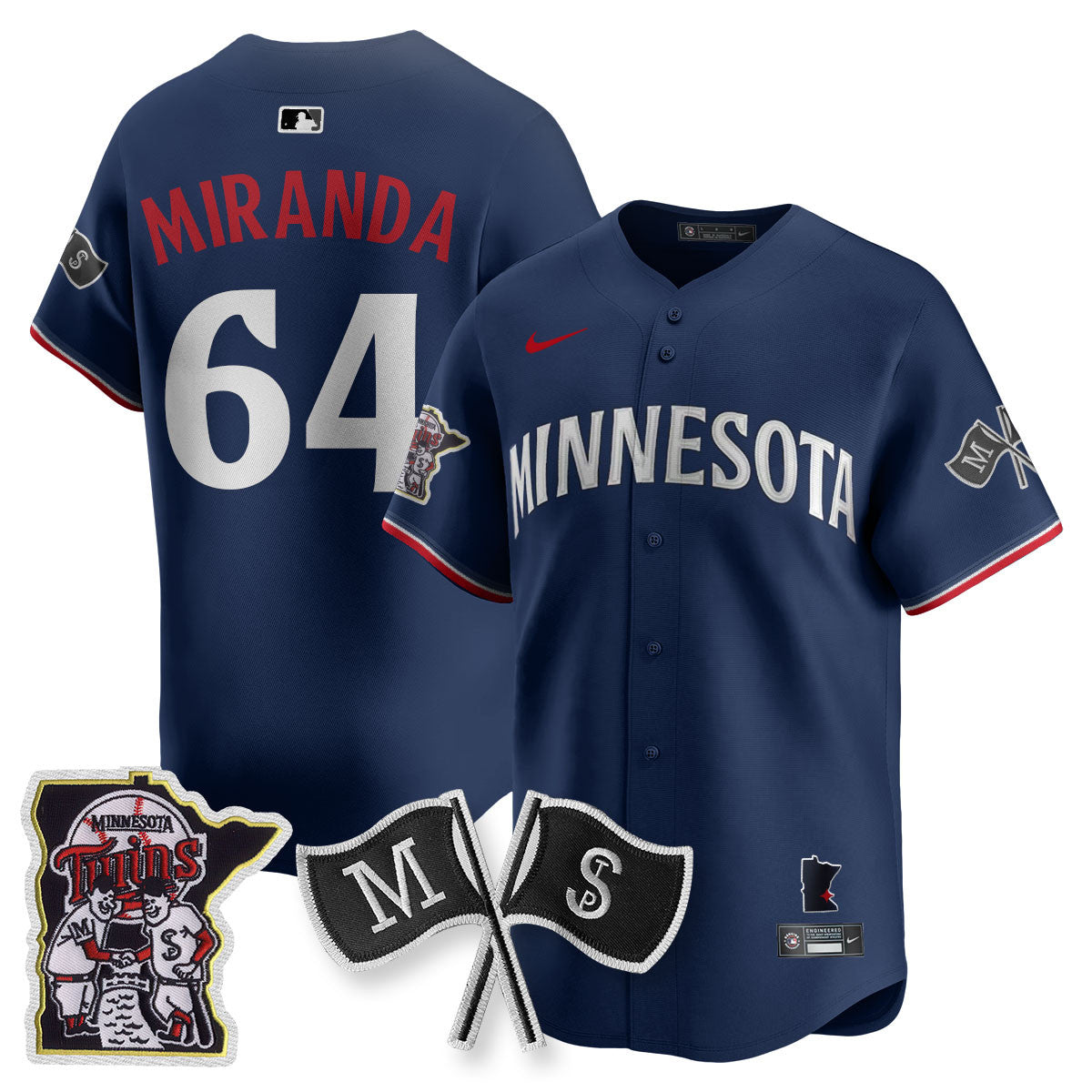 Men's Minnesota Twins Alternate Limited Jersey - All Stitched