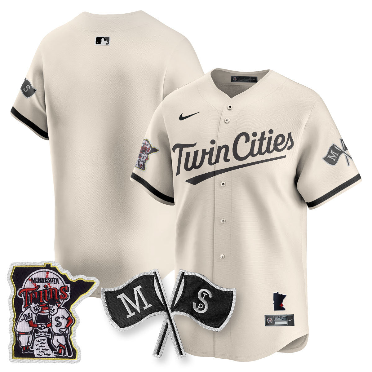 Men's Minnesota Twins Alternate Limited Jersey - All Stitched