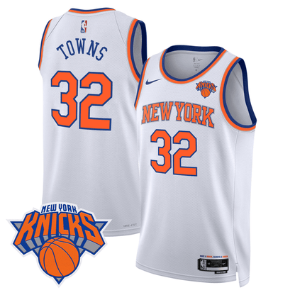 Men's New York Knicks Swingman Jersey V2 - All Stitched