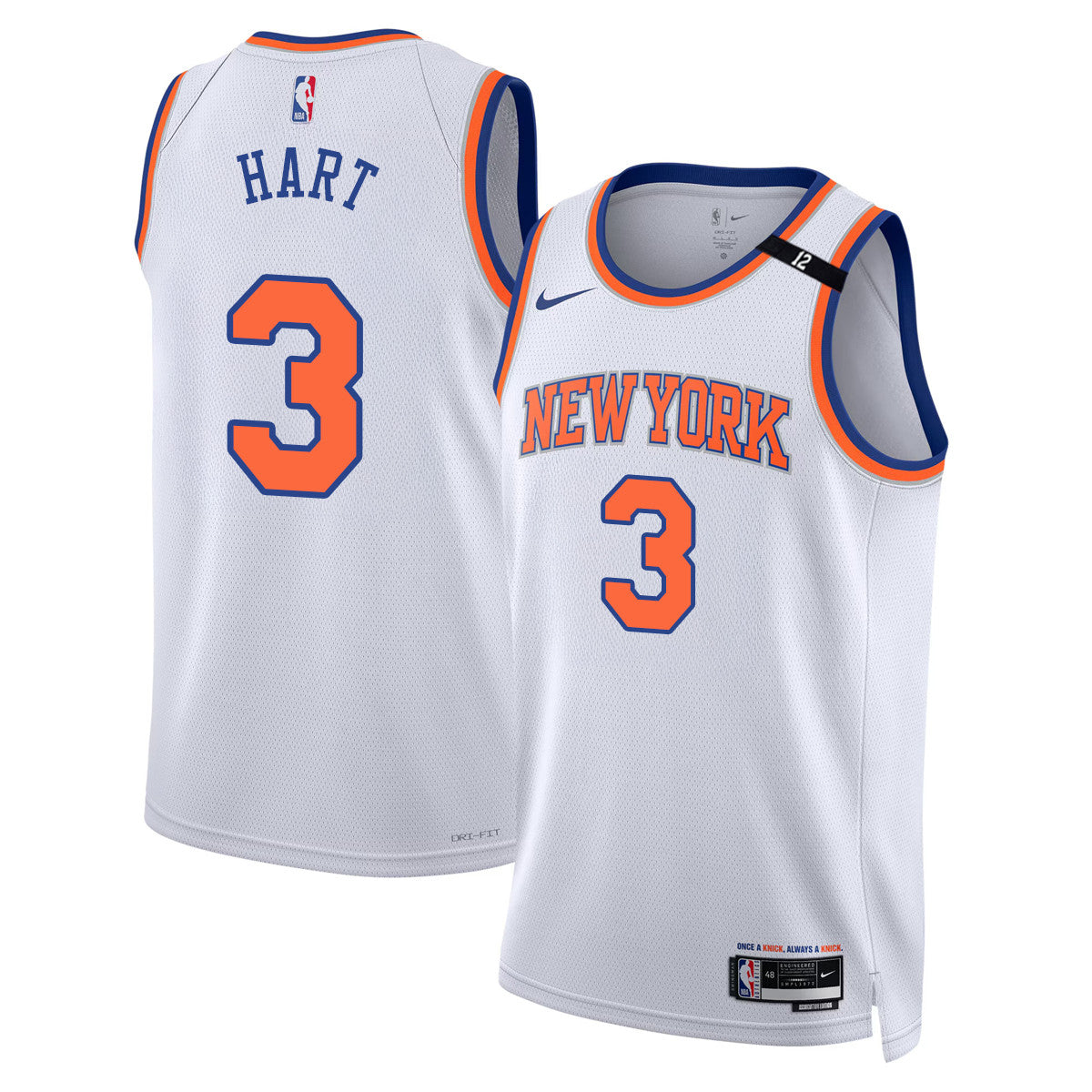 Men's New York Knicks Honour Dick Barnett Jersey - All Stitched