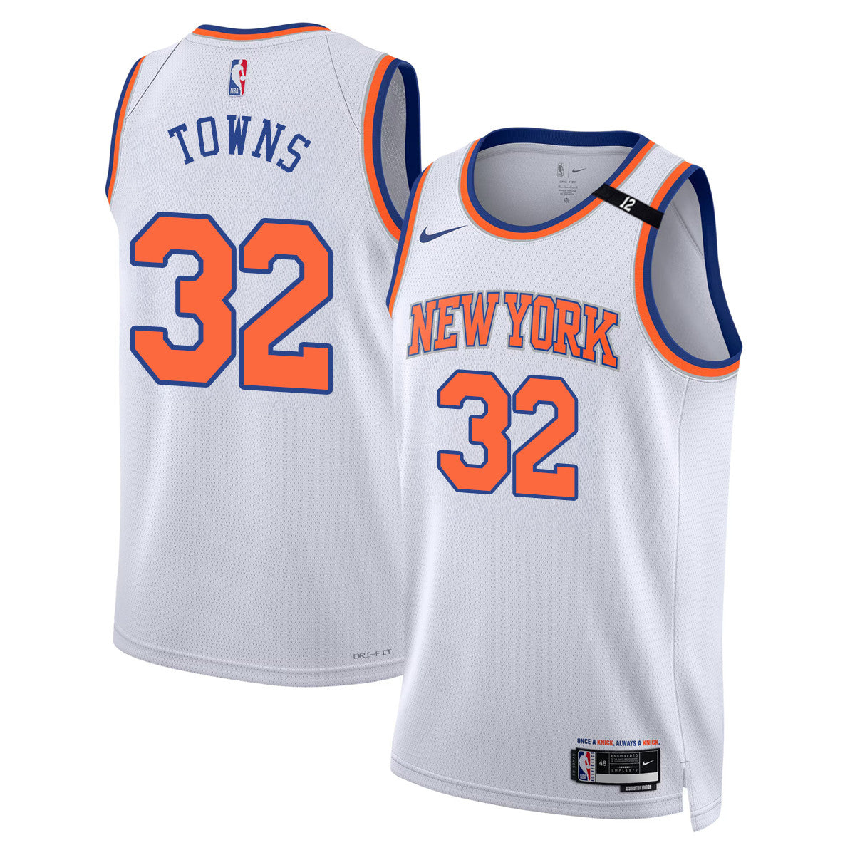 Men's New York Knicks Honour Dick Barnett Jersey - All Stitched