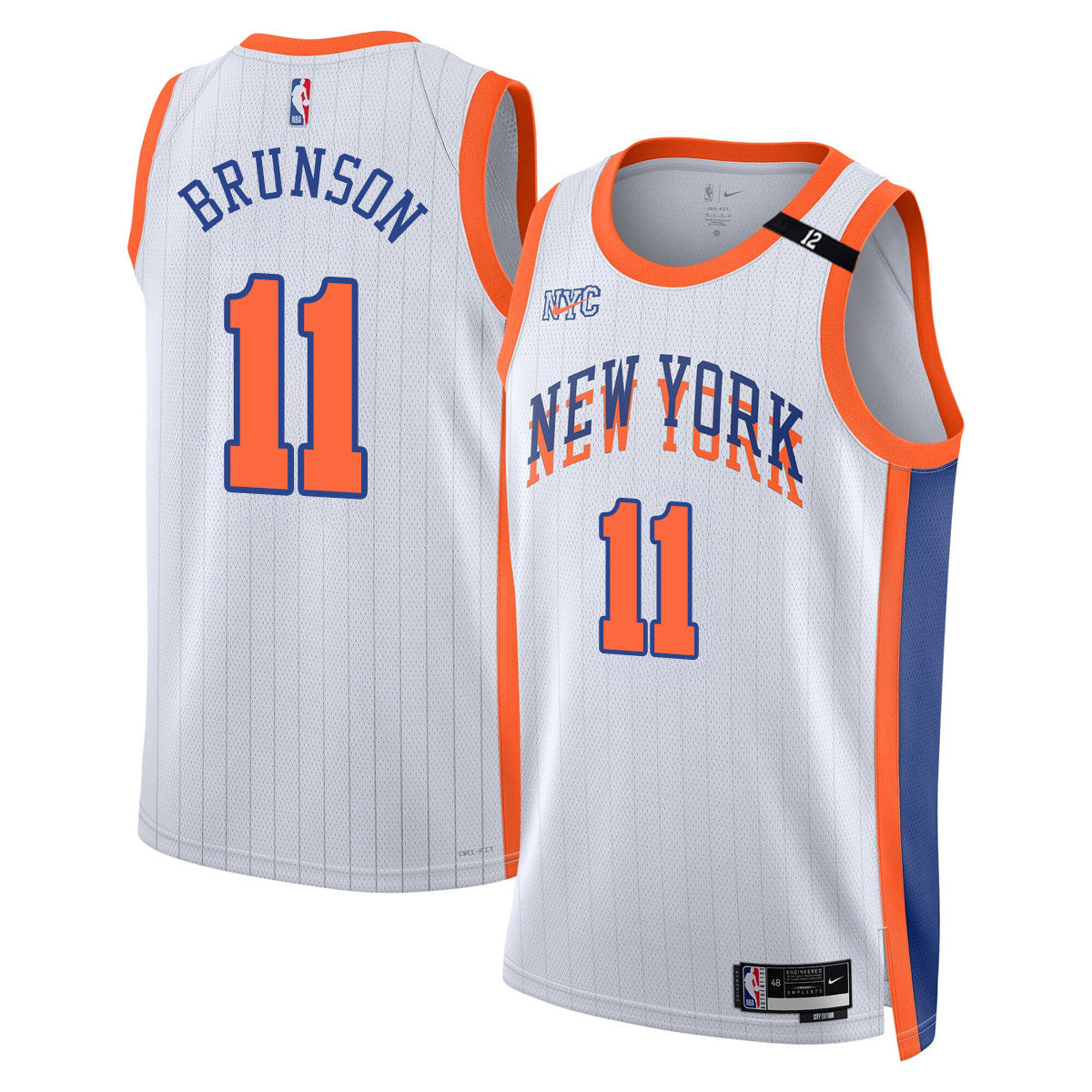 Men's New York Knicks Honour Dick Barnett Jersey - All Stitched
