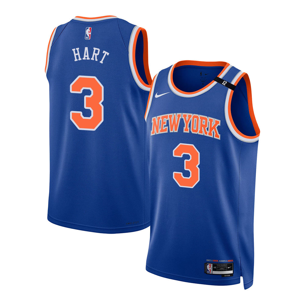 Men's New York Knicks Honour Dick Barnett Jersey - All Stitched