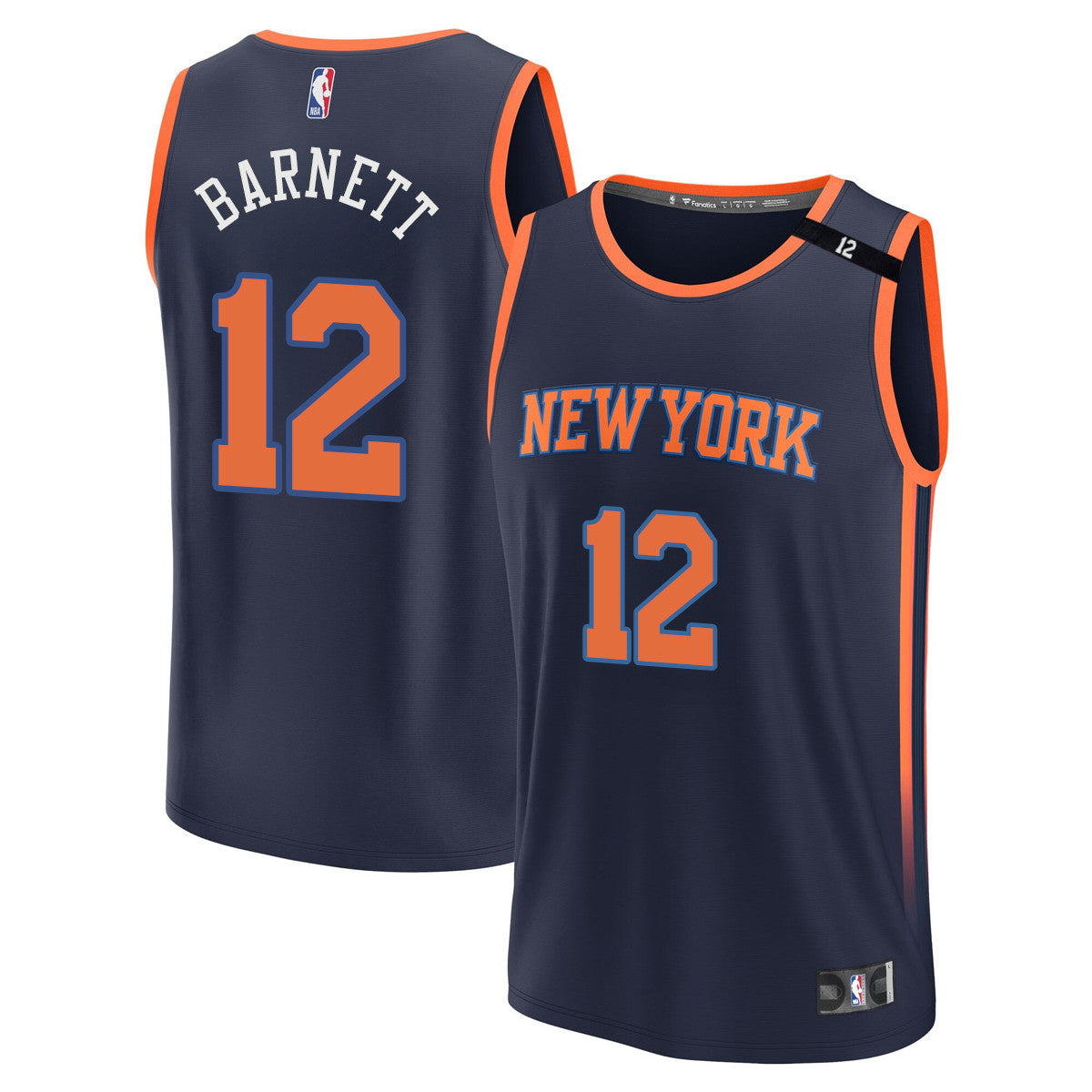 Men's New York Knicks Honour Dick Barnett Jersey - All Stitched