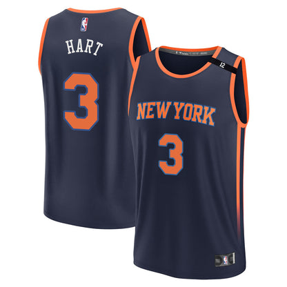 NYK Honour Dick Barnett Jersey - All Stitched