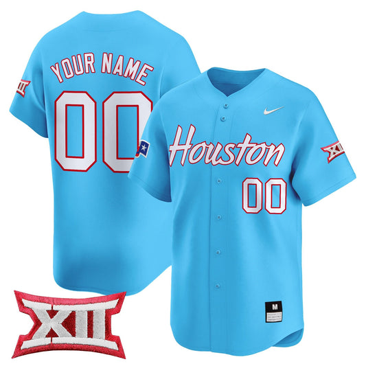 Houston Cougar 2025 Vapor Premier Limited Custom Jersey - All Stitched