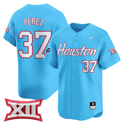 Houston Cougar 2025 Vapor Premier Limited Jersey - All Stitched
