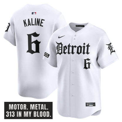 DET 'Motor Gothic Edition' Vapor Premier Limited Jersey - All Stitched