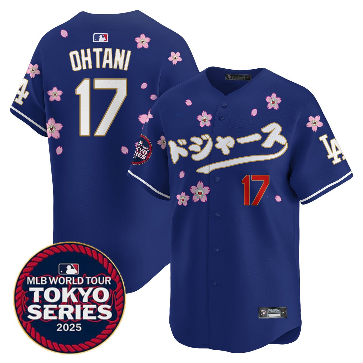Men's Los Angeles Dodgers Tokyo Series 2025 Vapor Limited Jersey N6 - Stitched