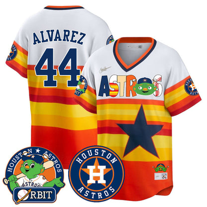 Men's Houston Astros Orbit Vapor Premier Jersey - All Stitched