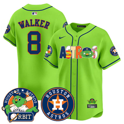 Men's Houston Astros Orbit Vapor Premier Jersey - All Stitched