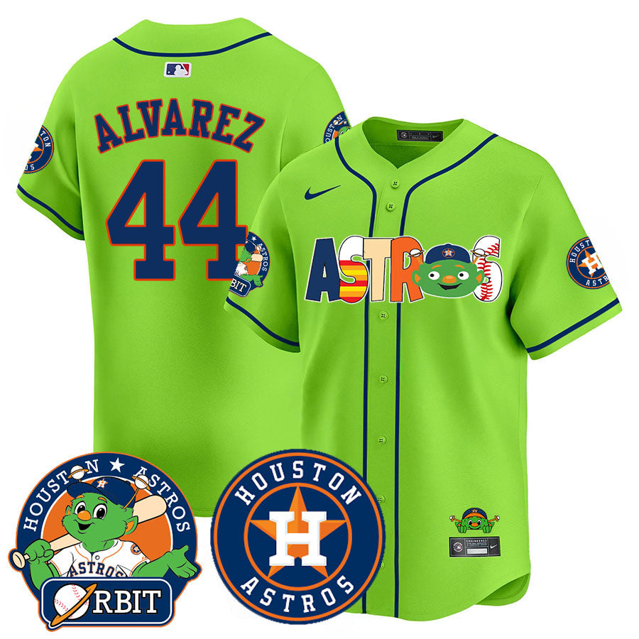 Men's Houston Astros Orbit Vapor Premier Jersey - All Stitched