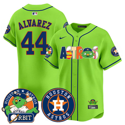 Men's Houston Astros Orbit Vapor Premier Jersey - All Stitched