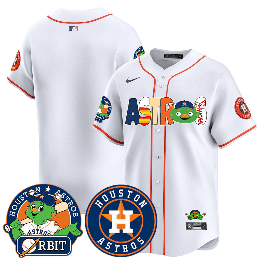 Men's Houston Astros Orbit Vapor Premier Jersey - All Stitched