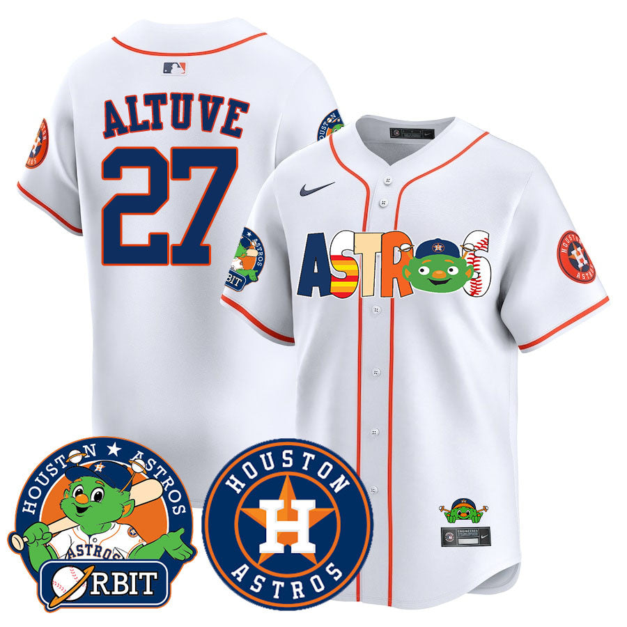 Men's Houston Astros Orbit Vapor Premier Jersey - All Stitched