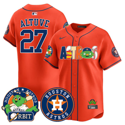 Men's Houston Astros Orbit Vapor Premier Jersey - All Stitched