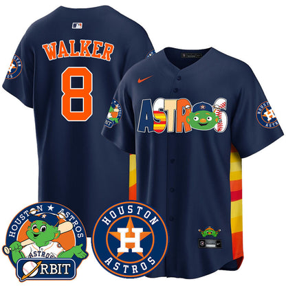 Men's Houston Astros Orbit Vapor Premier Jersey - All Stitched