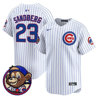 Men's Chicago Cubs Clark Patch Vapor Premier Limited Jersey - All Stitched