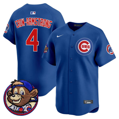 Men's Chicago Cubs Clark Patch Vapor Premier Limited Jersey - All Stitched