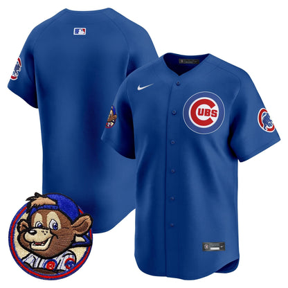 Men's Chicago Cubs Clark Patch Vapor Premier Limited Jersey - All Stitched