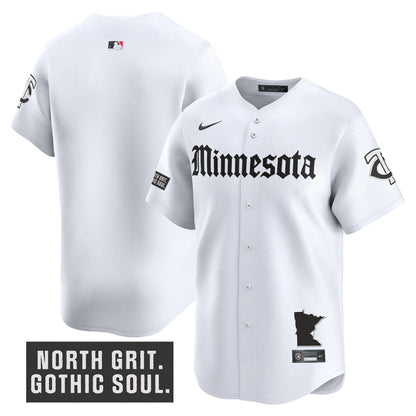 Men's Minnesota Twins 'Gothic North Edition' Vapor Premier Limited Jersey - All Stitched