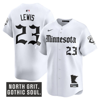 Men's Minnesota Twins 'Gothic North Edition' Vapor Premier Limited Jersey - All Stitched