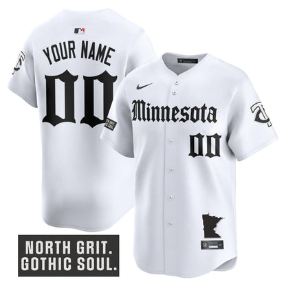 Minnesota Twins 'Gothic North Edition' Vapor Premier Limited Custom Jersey - All Stitched